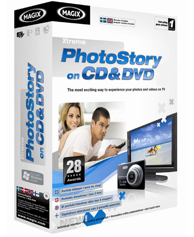 MAGIX Xtreme Photostory on CD & DVD 6 Full