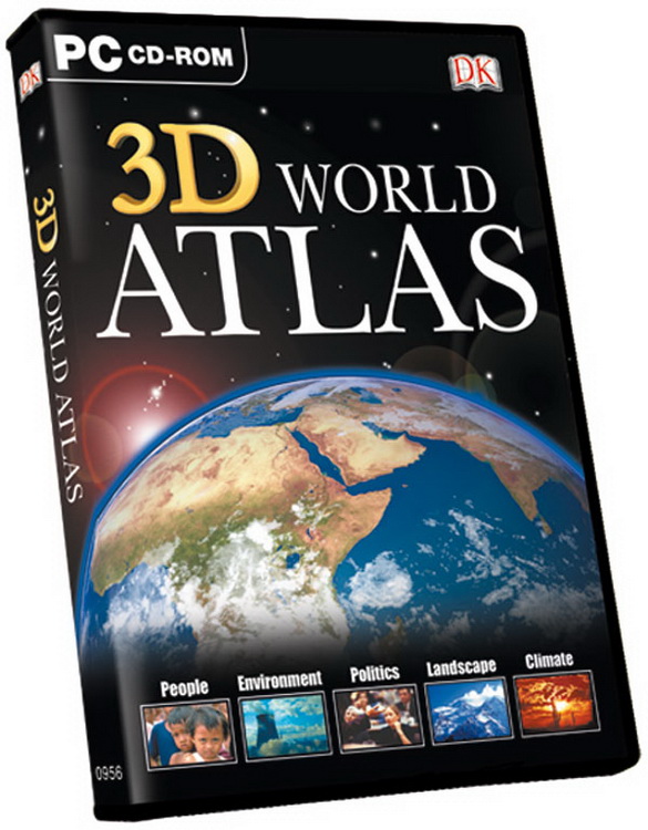 3D World Atlas 2008 - Awesome Graphic Software