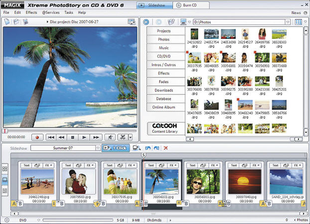 MAGIX Xtreme Photostory on CD & DVD 6 Full