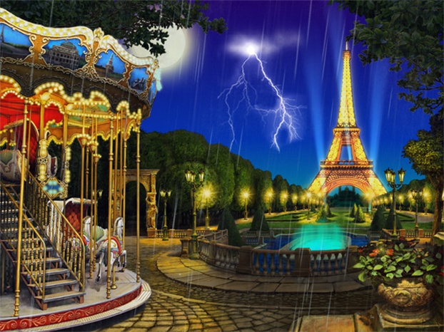 Astrogemini Around the World Paris Screensaver v1.0